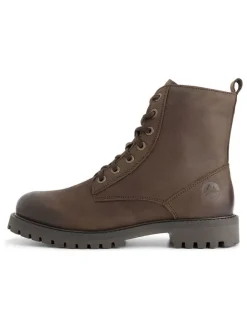 Leder-Boots "Akland" in Braun>TRAVELIN'