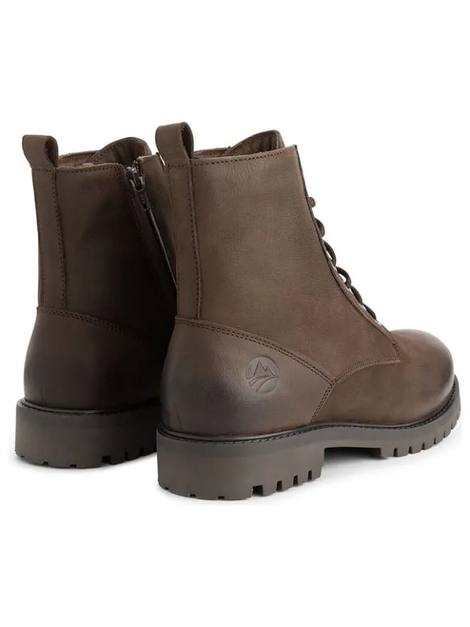 Leder-Boots "Akland" in Braun>TRAVELIN'