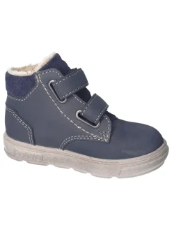 PEPINO Stiefel & Boots^Leder-Boots "Alec S" in Dunkelblau