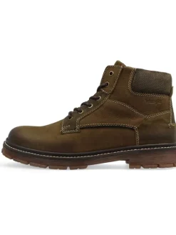 Leder-Boots "Allan" in Braun>Wrangler Clearance