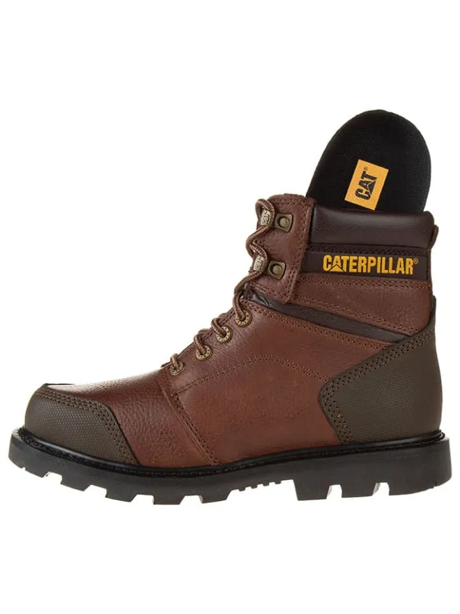 CAT Stiefel & Boots^Leder-Boots "Allerton" in Braun