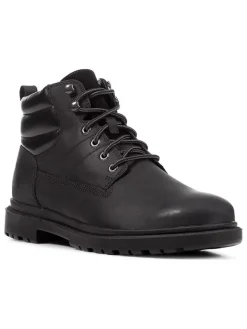 Geox Stiefel & Boots^Leder-Boots "Andalo" in Schwarz
