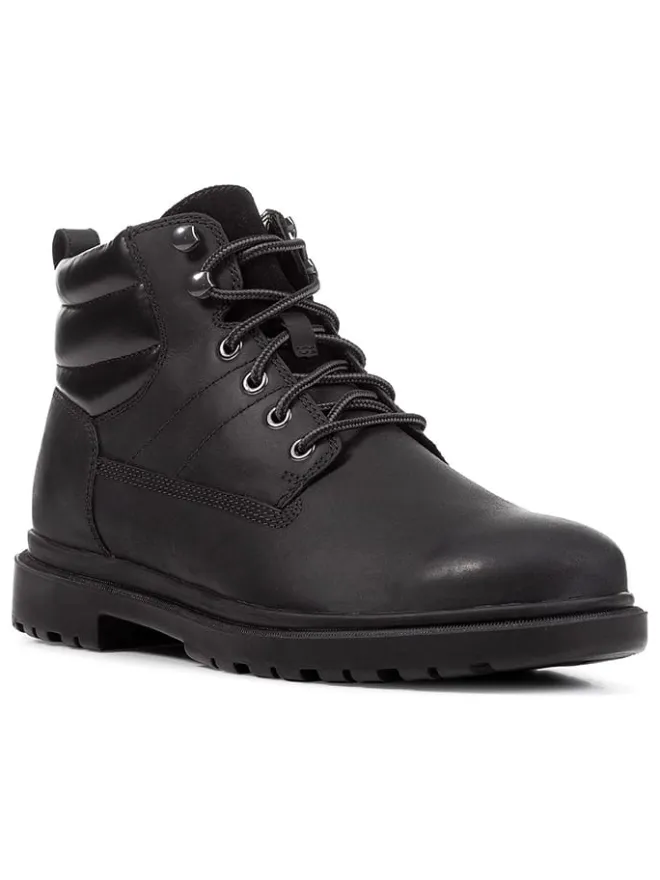 Geox Stiefel & Boots^Leder-Boots "Andalo" in Schwarz