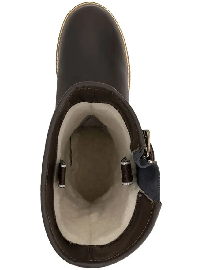 TRAVELIN' Stiefel & Boots^Leder-Boots "Aremark" in Braun/ Dunkelblau