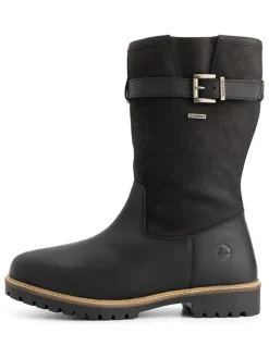 Leder-Boots "Aremark" in Schwarz>TRAVELIN' Clearance