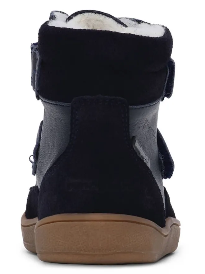Leder-Boots "Basil Strap Mini II TEX" in Dunkelblau>Bundgaard Online