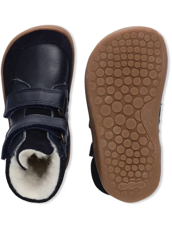 Leder-Boots "Basil Strap Mini II TEX" in Dunkelblau>Bundgaard Online