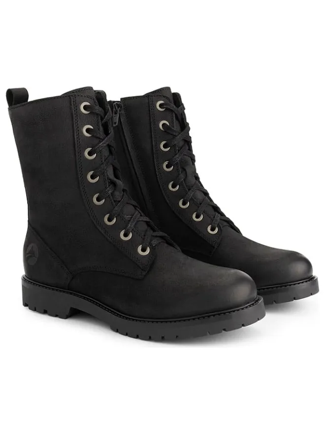 TRAVELIN' Stiefel & Boots^Leder-Boots "Bossvika" in Schwarz