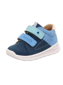 Leder-Boots "Breeze" in Hellblau/ Dunkelblau/ Weiß>superfit Best