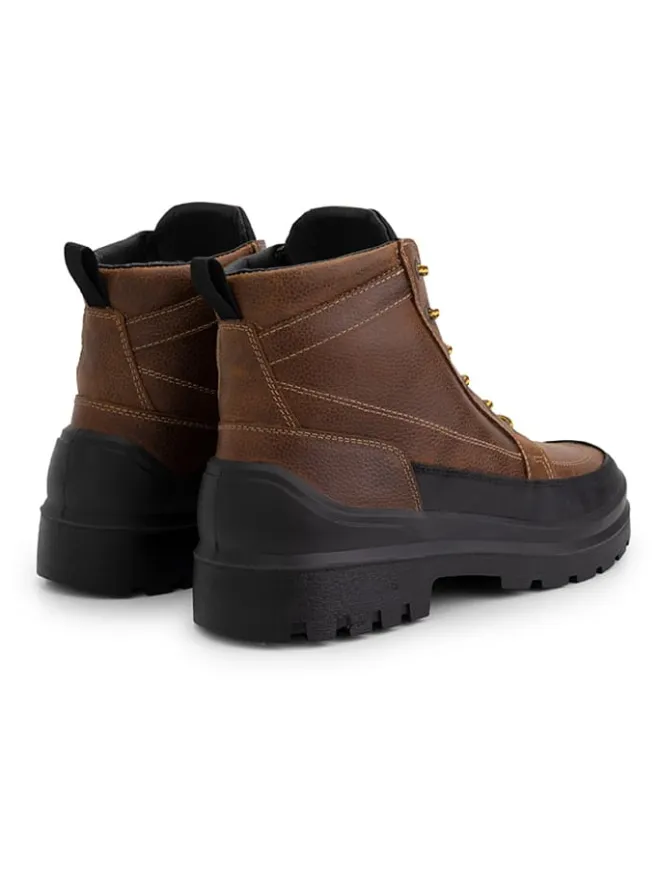 TRAVELIN' Stiefel & Boots^Leder-Boots "Canmore" in Cognac