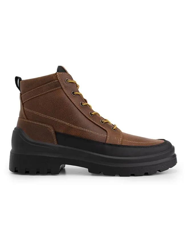 TRAVELIN' Stiefel & Boots^Leder-Boots "Canmore" in Cognac