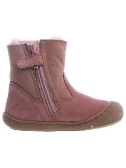 Leder-Boots "Cot" in Rosa>Naturino Best