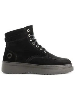 TRAVELIN' Stiefel & Boots^Leder-Boots "Edmonton" in Schwarz