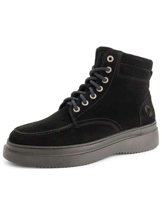 TRAVELIN' Stiefel & Boots^Leder-Boots "Edmonton" in Schwarz