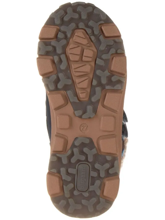 Leder-Boots "Eigil" in Blau>bisgaard Discount