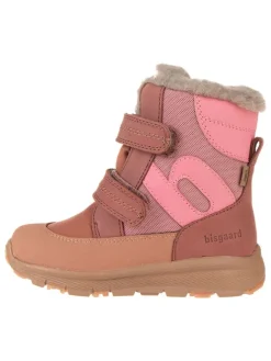 Leder-Boots "Eigil" in Rosa/ Braun>bisgaard Clearance