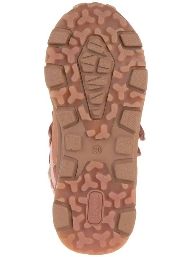 Leder-Boots "Eigil" in Rosa/ Braun>bisgaard Clearance