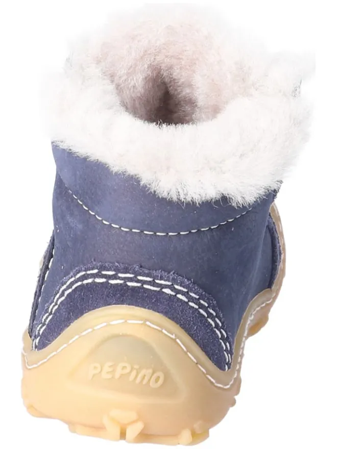 Leder-Boots "Elia" in Blau>PEPINO Discount