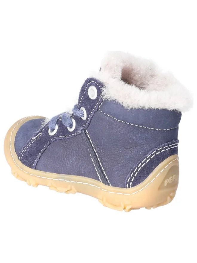 Leder-Boots "Elia" in Blau>PEPINO Discount