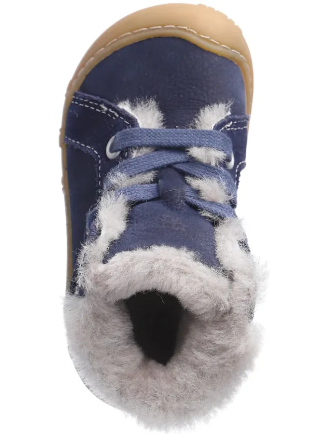 Leder-Boots "Elia" in Blau>PEPINO Discount