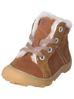 Leder-Boots "Elia" in Hellbraun>PEPINO Hot