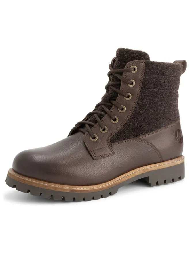 TRAVELIN' Stiefel & Boots^Leder-Boots "Enningdal" in Braun