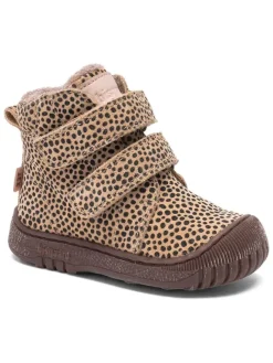 Leder-Boots "Evon" in Beige/ Schwarz>bisgaard Hot