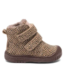 Leder-Boots "Evon" in Beige/ Schwarz>bisgaard Hot