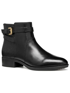 Leder-Boots "Felicity" in Schwarz>Geox New