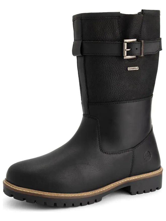 TRAVELIN' Stiefel & Boots|Stiefel & Boots^Leder-Boots "Fjaere" in Schwarz