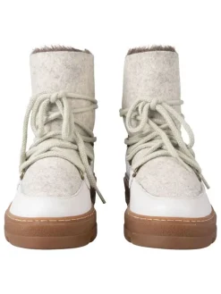 Unisa Stiefel & Boots^Leder-Boots "Frosty" in Weiß