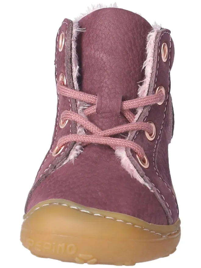 PEPINO Stiefel & Boots|Stiefel & Boots·Boots^Leder-Boots "Georgie" in Lila/ Rosa