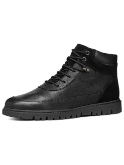 Leder-Boots "Ghiacciaio" in Schwarz>Geox Sale
