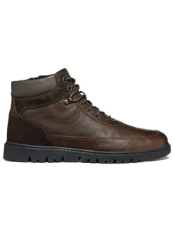 Geox Stiefel & Boots^Leder-Boots "Ghiacciaio" in Braun