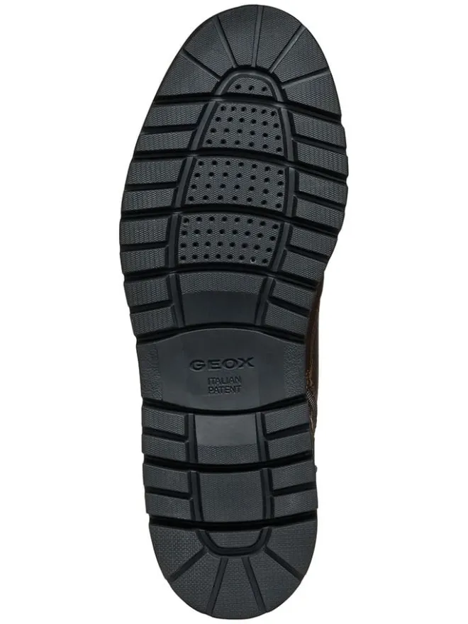 Geox Stiefel & Boots^Leder-Boots "Ghiacciaio" in Braun