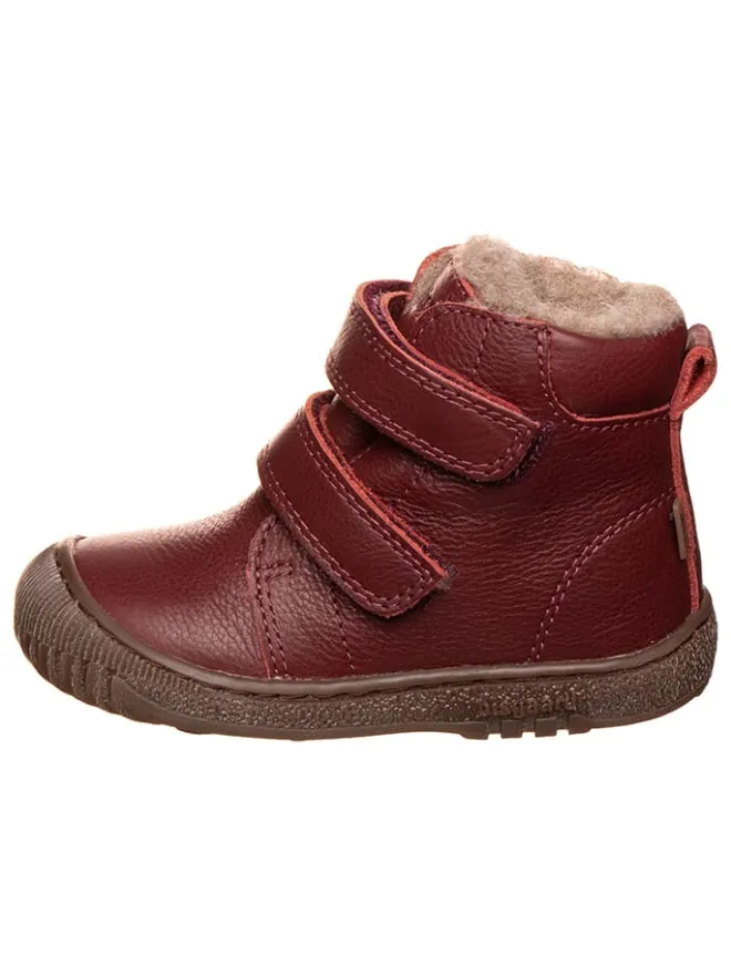 bisgaard Stiefel & Boots·Boots|Stiefel & Boots^Leder-Boots "Gorm" in Bordeaux