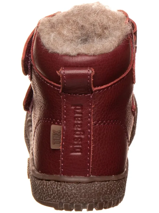 bisgaard Stiefel & Boots·Boots|Stiefel & Boots^Leder-Boots "Gorm" in Bordeaux