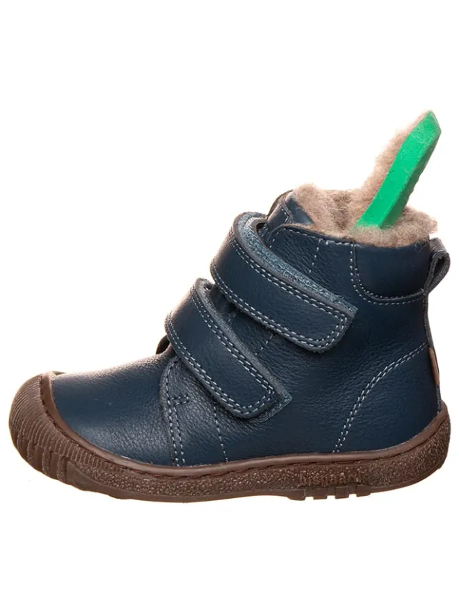 bisgaard Stiefel & Boots|Stiefel & Boots·Boots^Leder-Boots "Gorm" in Dunkelblau