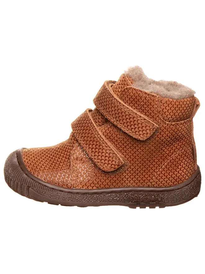 bisgaard Stiefel & Boots^Leder-Boots "Gorm" in Hellbraun
