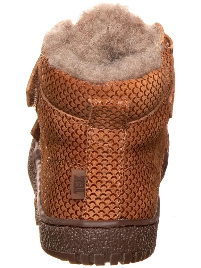 bisgaard Stiefel & Boots^Leder-Boots "Gorm" in Hellbraun