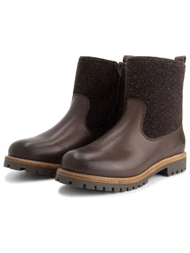 TRAVELIN' Stiefel & Boots^Leder-Boots "Gotaland" in Braun
