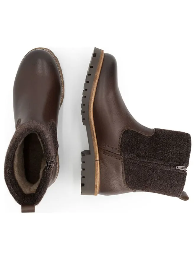 TRAVELIN' Stiefel & Boots^Leder-Boots "Gotaland" in Braun
