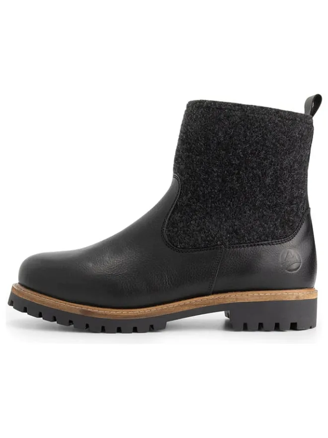 TRAVELIN' Stiefel & Boots^Leder-Boots "Gotaland" in Schwarz