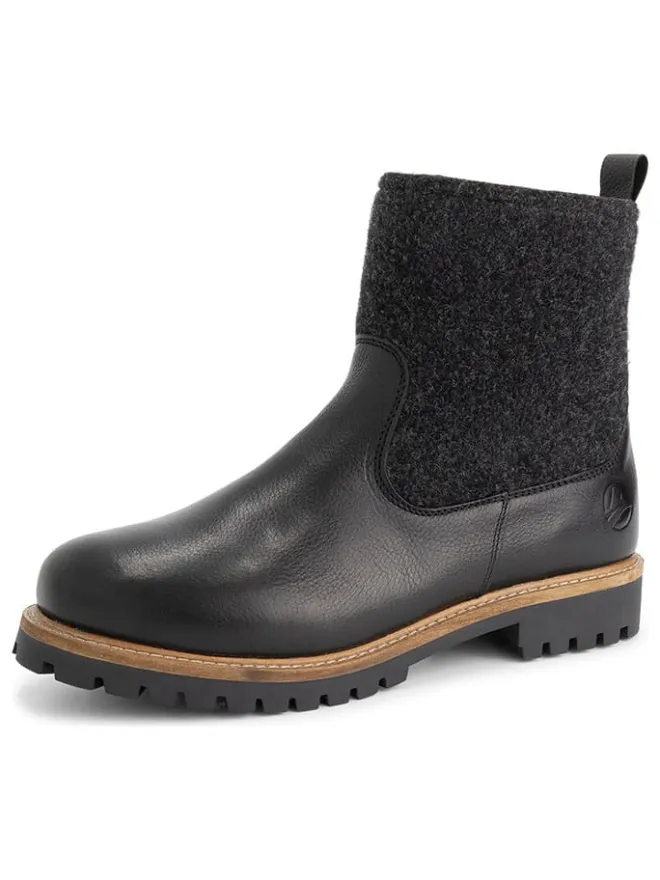 TRAVELIN' Stiefel & Boots^Leder-Boots "Gotaland" in Schwarz