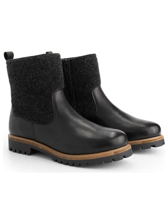 TRAVELIN' Stiefel & Boots^Leder-Boots "Gotaland" in Schwarz