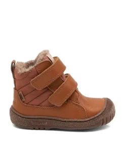 Leder-Boots "Helton" in Hellbraun>bisgaard