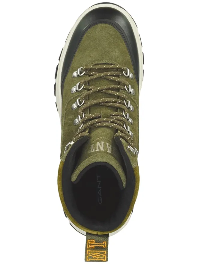 Leder-Boots "Hillark" in Grün/ Schwarz/ Weiß>GANT Footwear Hot