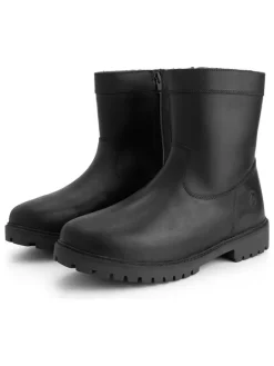 TRAVELIN' Stiefel & Boots^Leder-Boots "Husby" in Schwarz