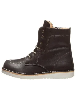 kmins Stiefel & Boots·Boots^Leder-Boots in Anthrazit