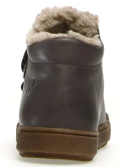 Leder-Boots in Anthrazit><noscript><img width=